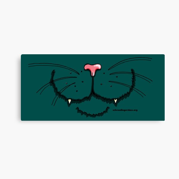 Nosy Cat (British Shorthair) Canvas Print