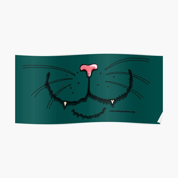 Nosy Cat (British Shorthair) Poster