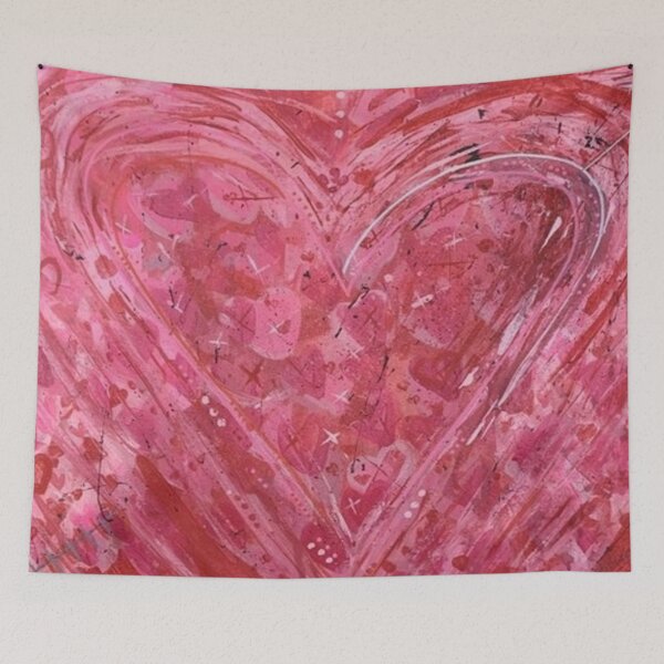 Item preview, My Big Heart Painting designed and sold by bipolarvirgoart.
