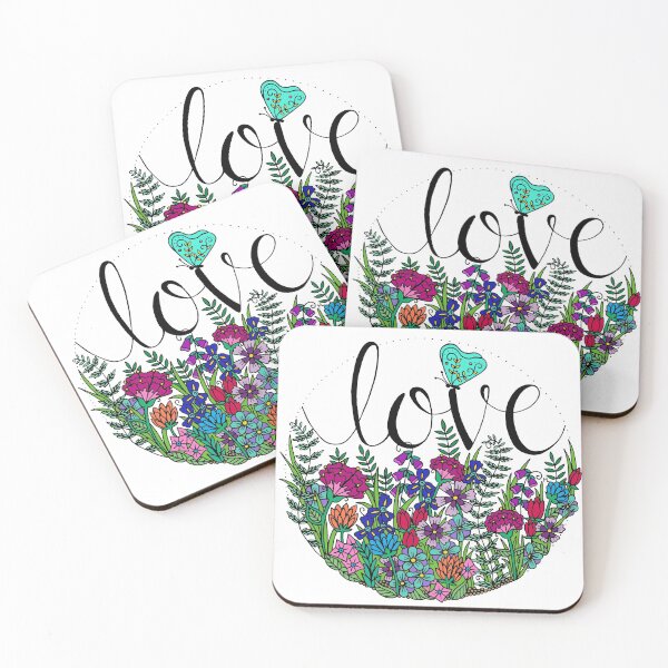 Item preview, Love || Lettering || Modern Lettering || Valentine's Day designed and sold by Hilary Leslie.