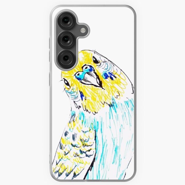Item preview, Budgie in Love designed and sold by KitCatCards.