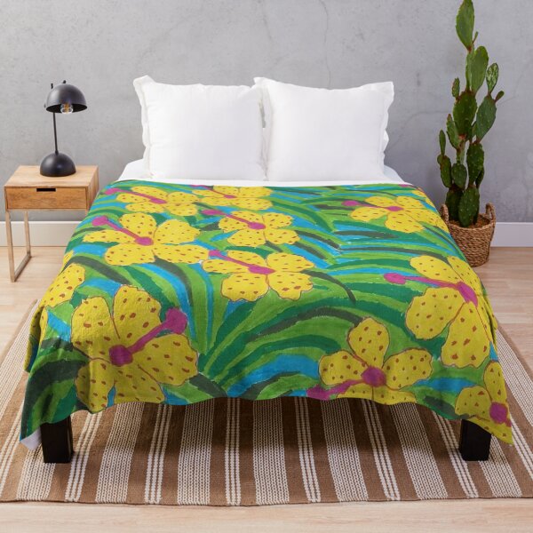Item preview, Tropical Sunshine Hibiscus Print designed and sold by DanielleGensler.