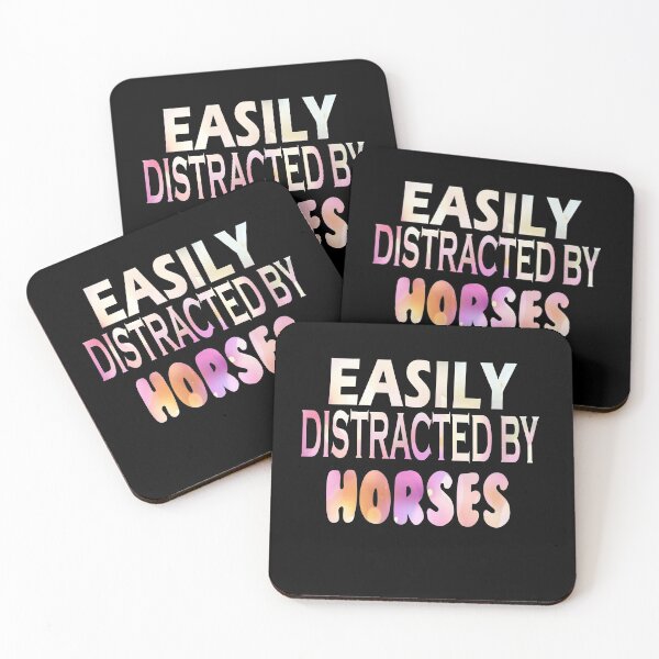 Item preview, easily distracted by horses Gift For Ladies designed and sold by alaechamlal.