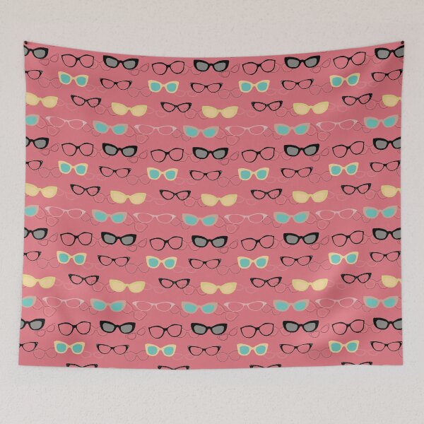 Item preview, 1950s Specs on Pink Flamingo designed and sold by Anastasia Rae Creative.