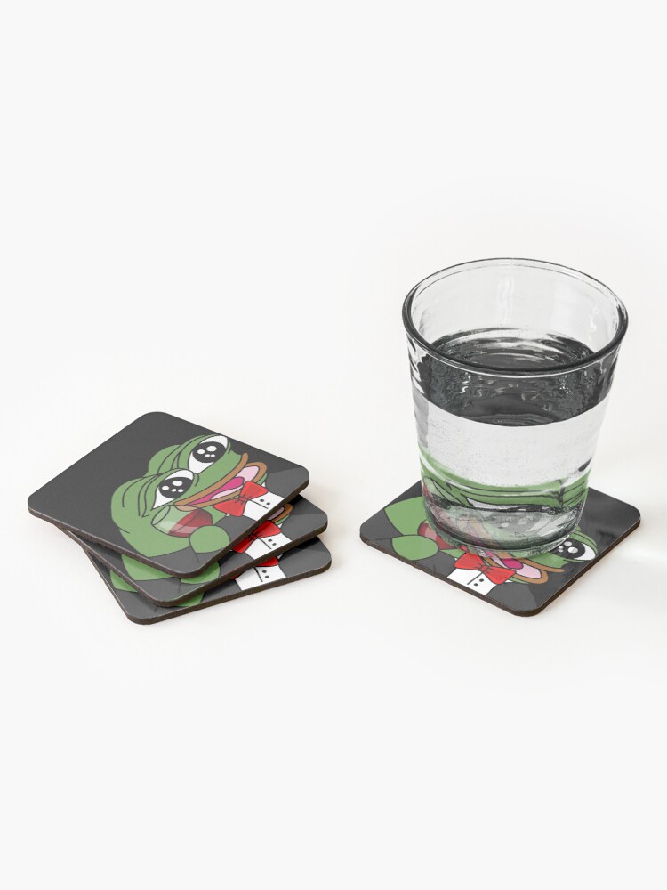 Alternate view of Fancy Pepe Coasters (Set of 4)