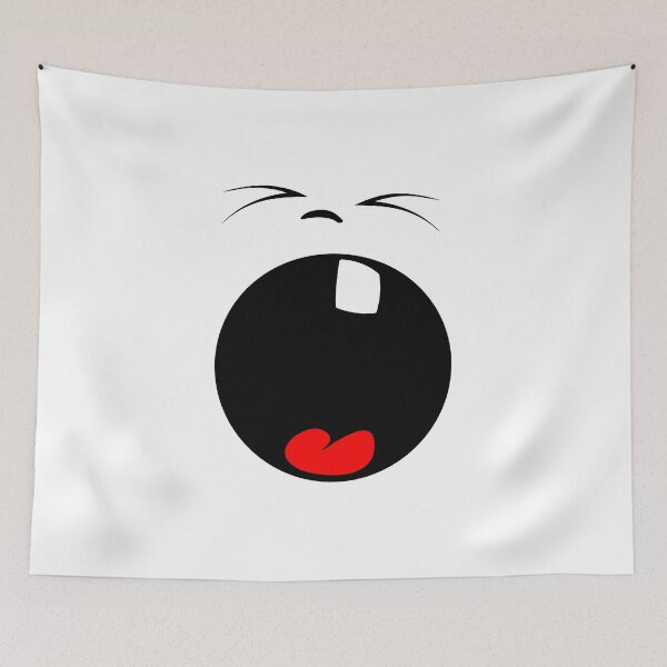Item preview, Funny Face Mask: Yawning Face designed and sold by T-shirt For You.
