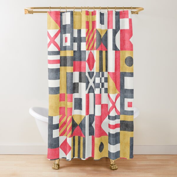 Nautical Flags - maritime vintage Shower Curtain