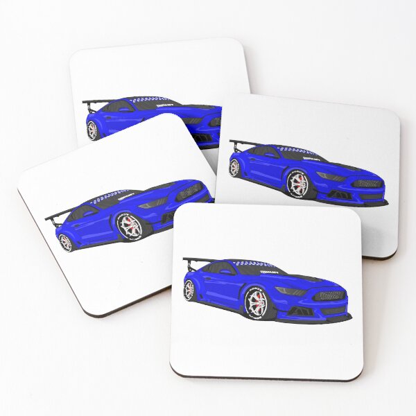Item preview, Ford Mustang GT Widebody Blue designed and sold by VenZolic.
