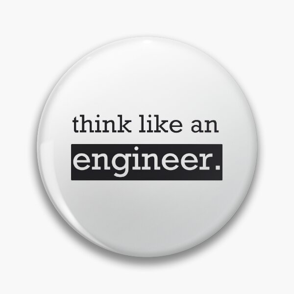 Item preview, think like an engineer. designed and sold by LolloStick.