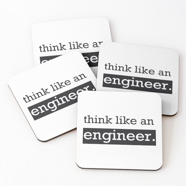 Item preview, think like an engineer. designed and sold by LolloStick.