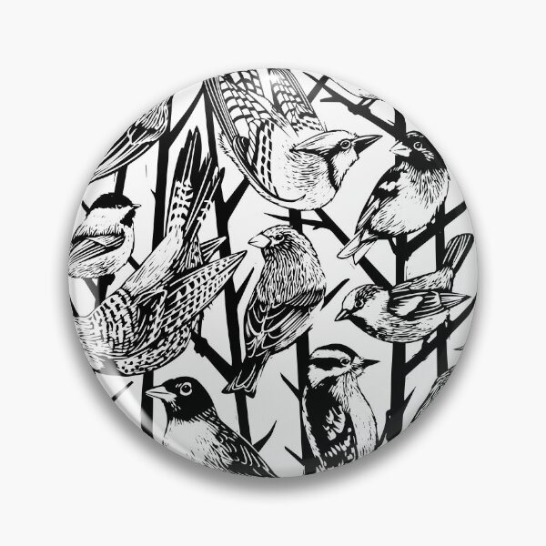 Item preview, Backyard Birds designed and sold by curiocabinet.