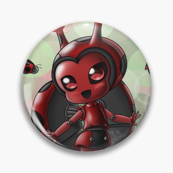 Item preview, Ladybug Robot designed and sold by treasured-gift.