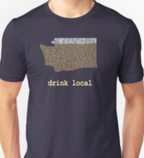 Drink Local - Washington Beer Shirt Unisex T-Shirt