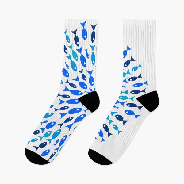Item preview, Feeding Frenzy - Little Fish (Blue) designed and sold by iconymous.
