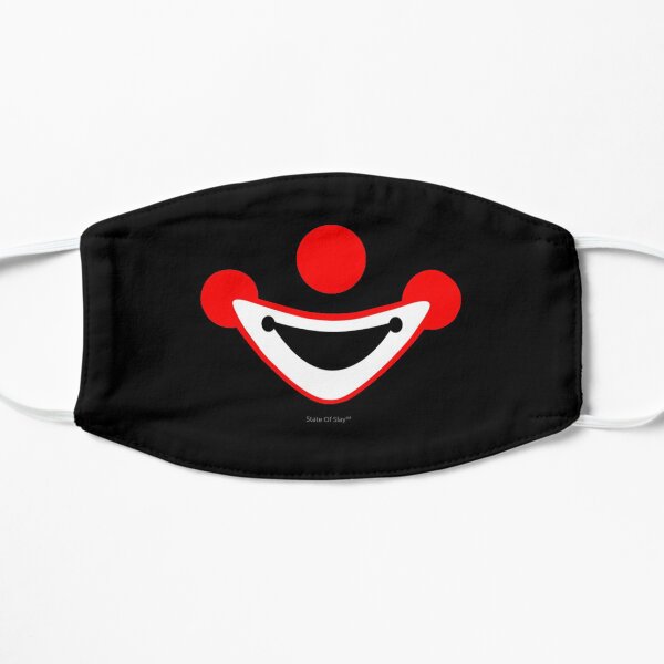 State Of Slay™ - Clown Blk Flat Mask