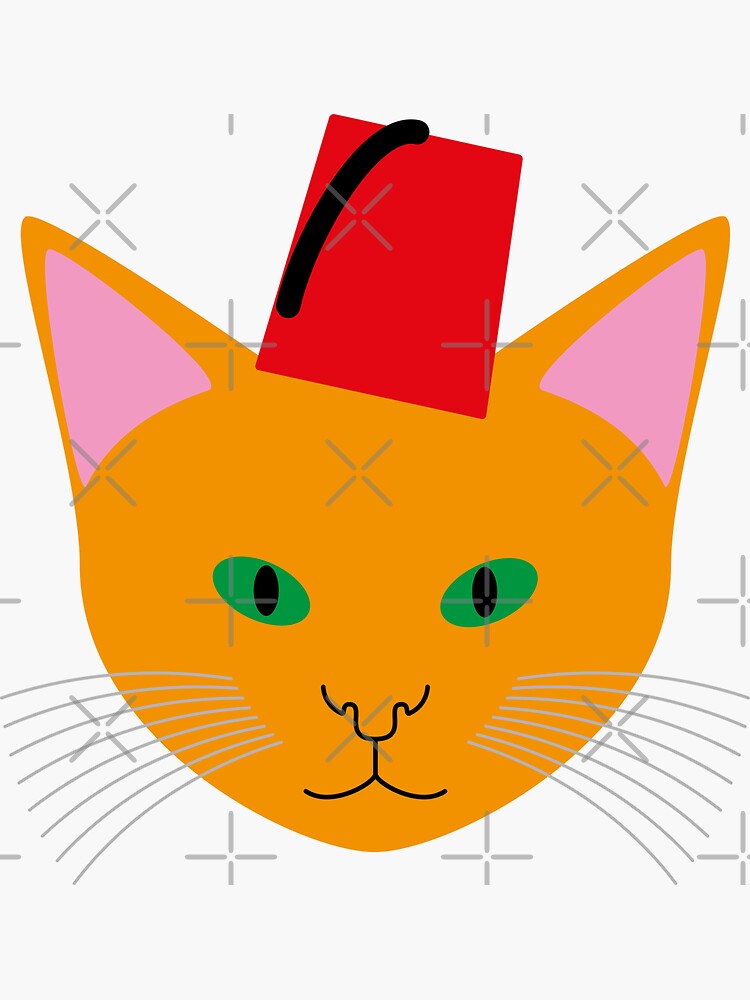 NDVH Cat Wearing a Fez by nikhorne