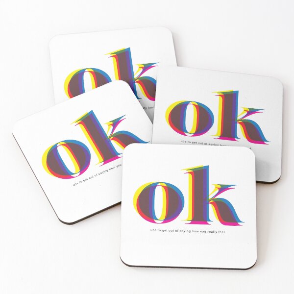 Item preview, OK CMYK designed and sold by Ashrobfielder.