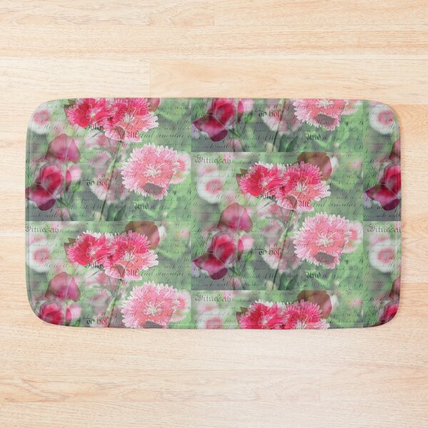Item preview, Pink Flower Antique Collage designed and sold by RachelAlbang.