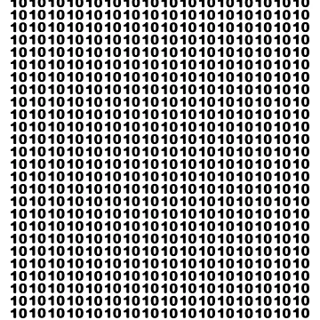 Artwork thumbnail, binary data for coding by thehafdesigner