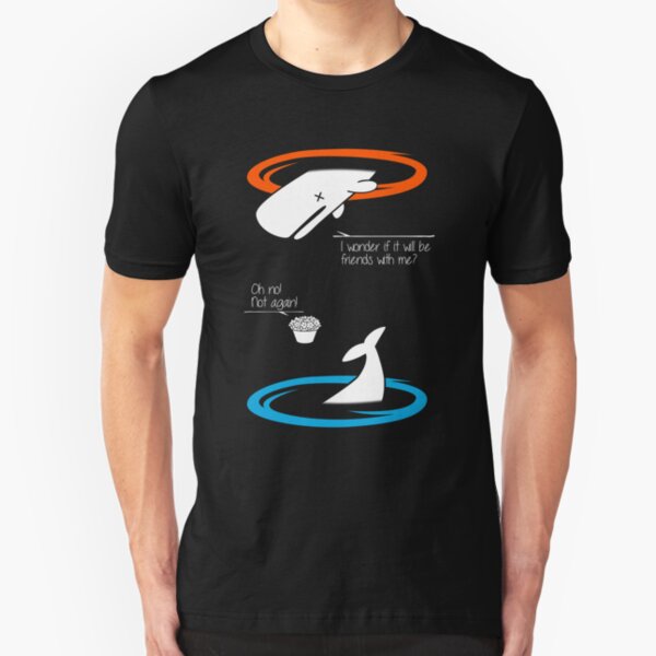 Portal's guide Slim Fit T-Shirt
