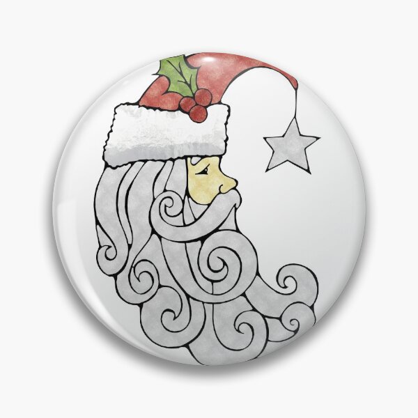 Item preview, Celestial Santa designed and sold by bohemianbound.