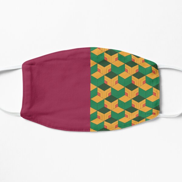 Giyuu Tomioka Pattern | Demon Slayer Flat Mask