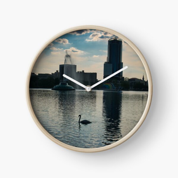 Sunset at the Lake Clock