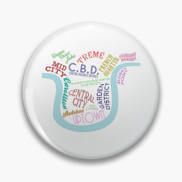 Item preview, New Orleans Neighborhoods  designed and sold by MUZA9.