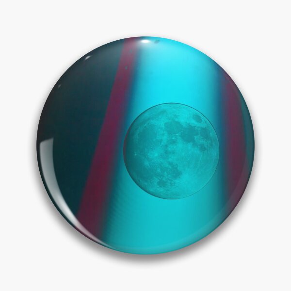 Item preview, Neon Blue Moon 34 designed and sold by ATJones.