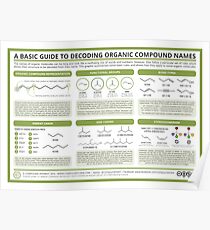 A Guide to Decoding the Names of Organic Molecules Poster