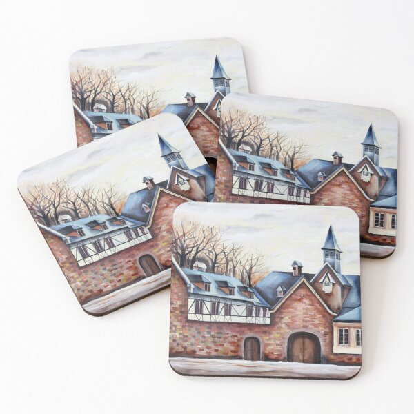 Item preview, Watercolor Painting With French Provenance in Belgium Liege designed and sold by Nisuris.