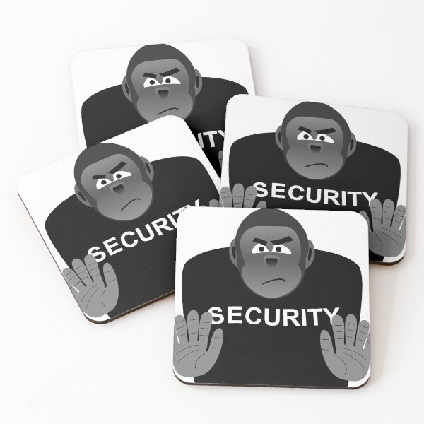 Item preview, security monkey designed and sold by G&H Little Shop.