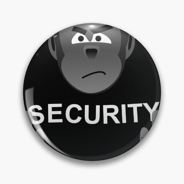 Item preview, security monkey designed and sold by G&H Little Shop.