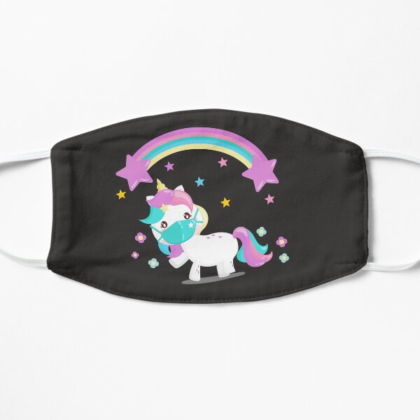 Horse pony / dark gray Flat Mask