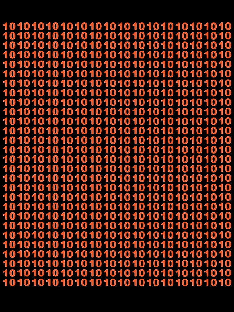 Thumbnail 3 of 3, Scarf, programme binary code 1 and 0 data for coding designed and sold by thehafdesigner.