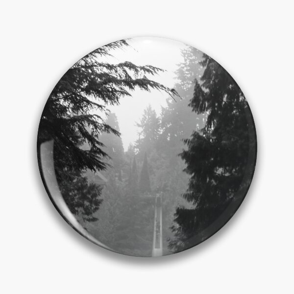 Item preview, misty capilano suspension bridge designed and sold by Perggals© - Stacey Turner.