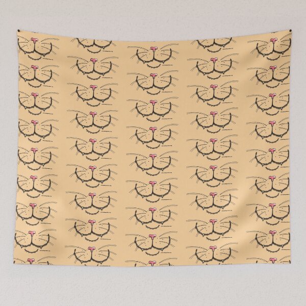 Item preview, Nosy Cat in cream designed and sold by Schrödingers Box.