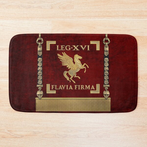 Item preview, Standard of 16th Legion Flavia Firma - Pegasus Vexillum of the Steadfast Flavian Sixteenth Legion designed and sold by Serge Averbukh Art Studio.