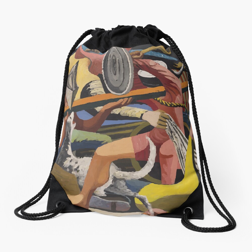 Philip Guston | Gladiators Drawstring Bag