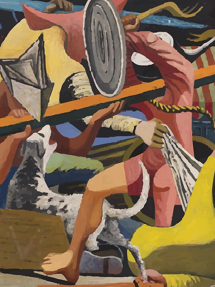Philip Guston | Gladiators by badguyduh
