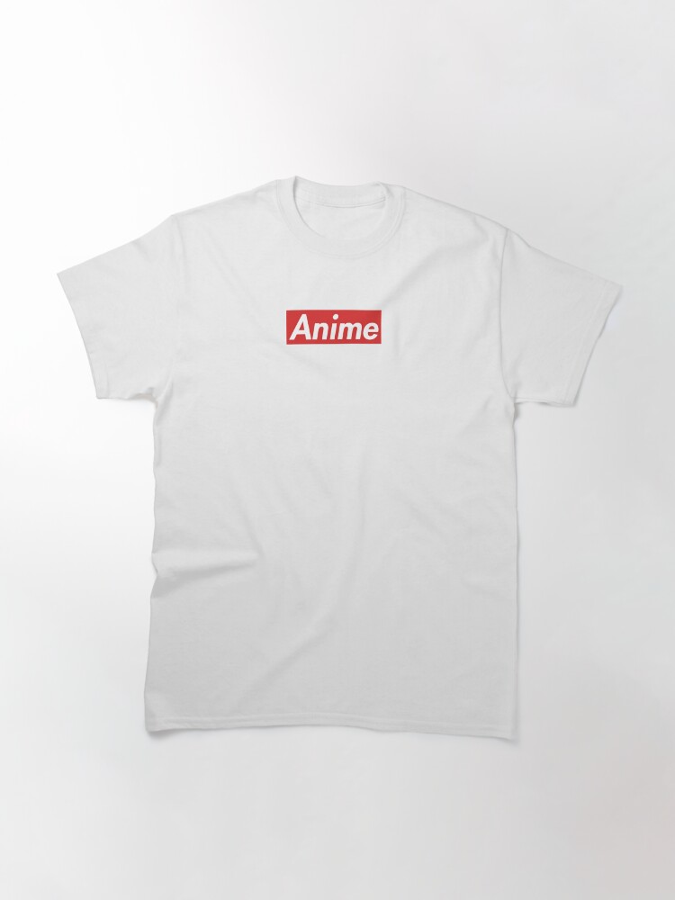 supreme t shirt anime