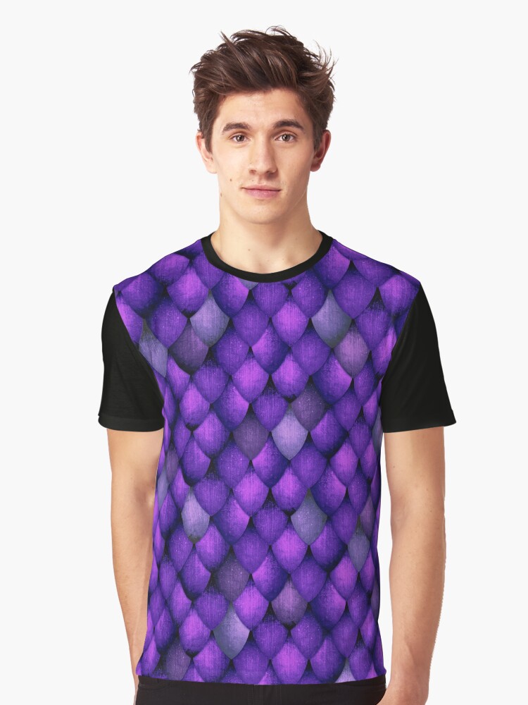 dragon scale sleeve shirt