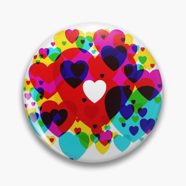 Item preview, Multi Love Hearts designed and sold by MisterSquid.