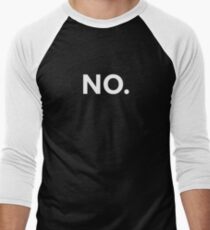 NO. Men's Baseball ¾ T-Shirt