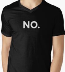 NO. Men's V-Neck T-Shirt