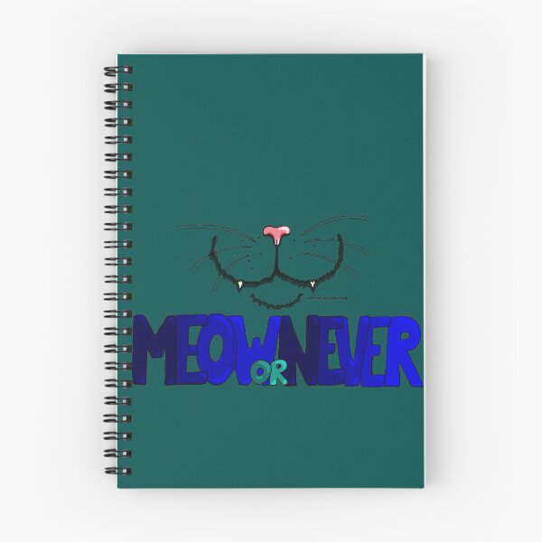 Item preview, Meow or Never & Nosy Cat (British Shorthair) designed and sold by Schrödingers Box.