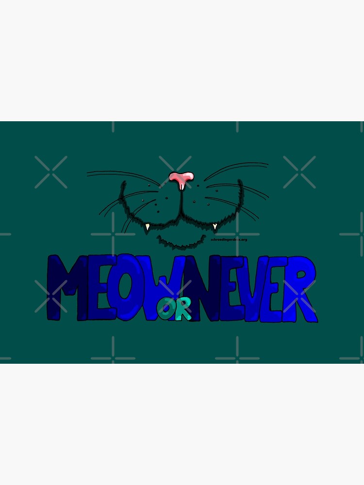 Thumbnail 6 von 6, Badematte, Meow or Never & Nosy Cat (British Shorthair) designt und verkauft von Boxcats.