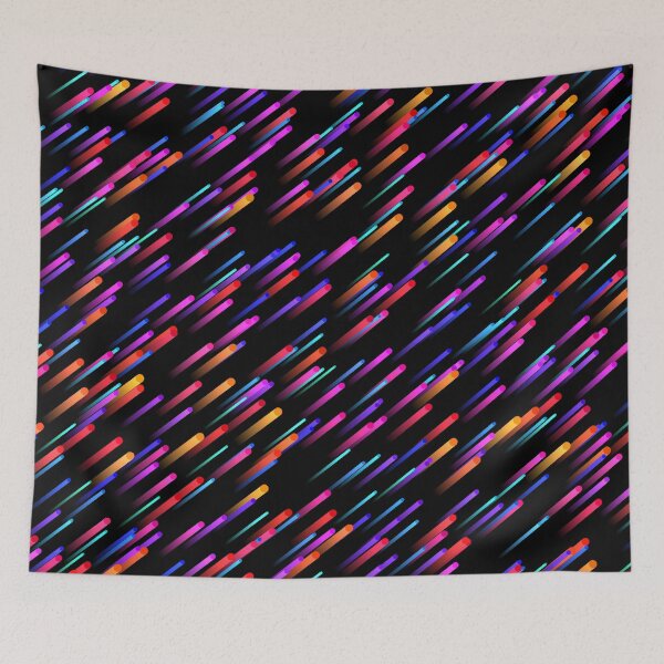 Item preview, Rain of colorama colors designed and sold by Joie-et-Poesie.