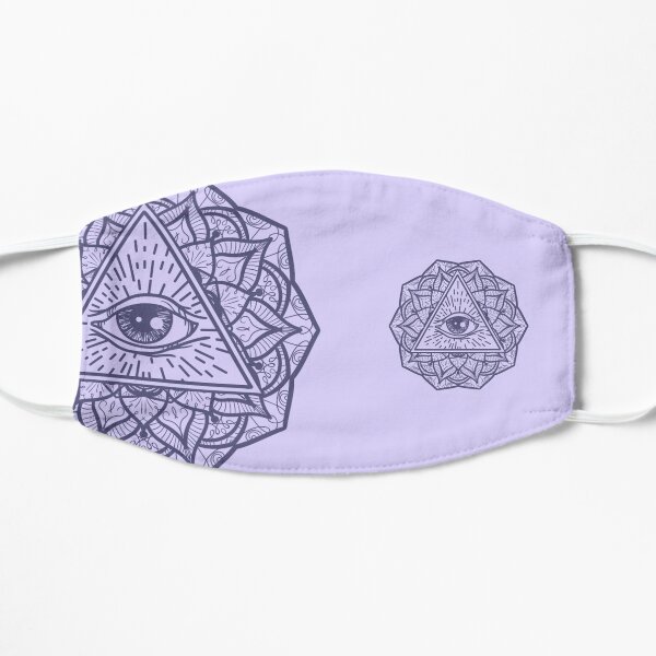 Mandala Seeing Eye Flower Mask dlav/lil Mask