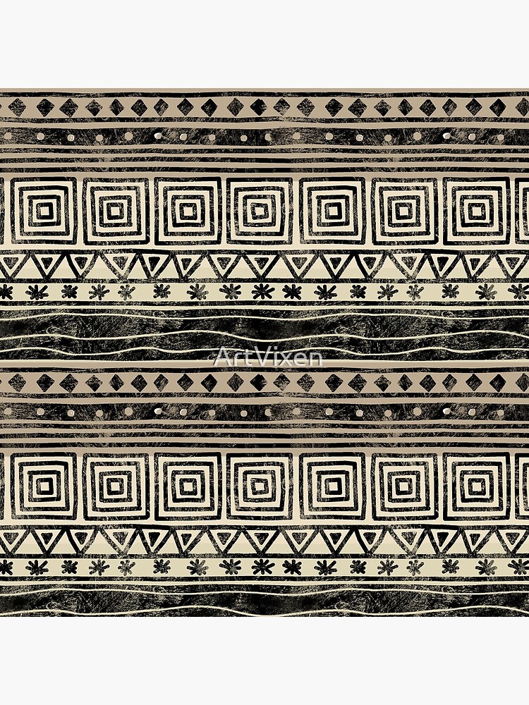 African Geometric Pattern by ArtVixen